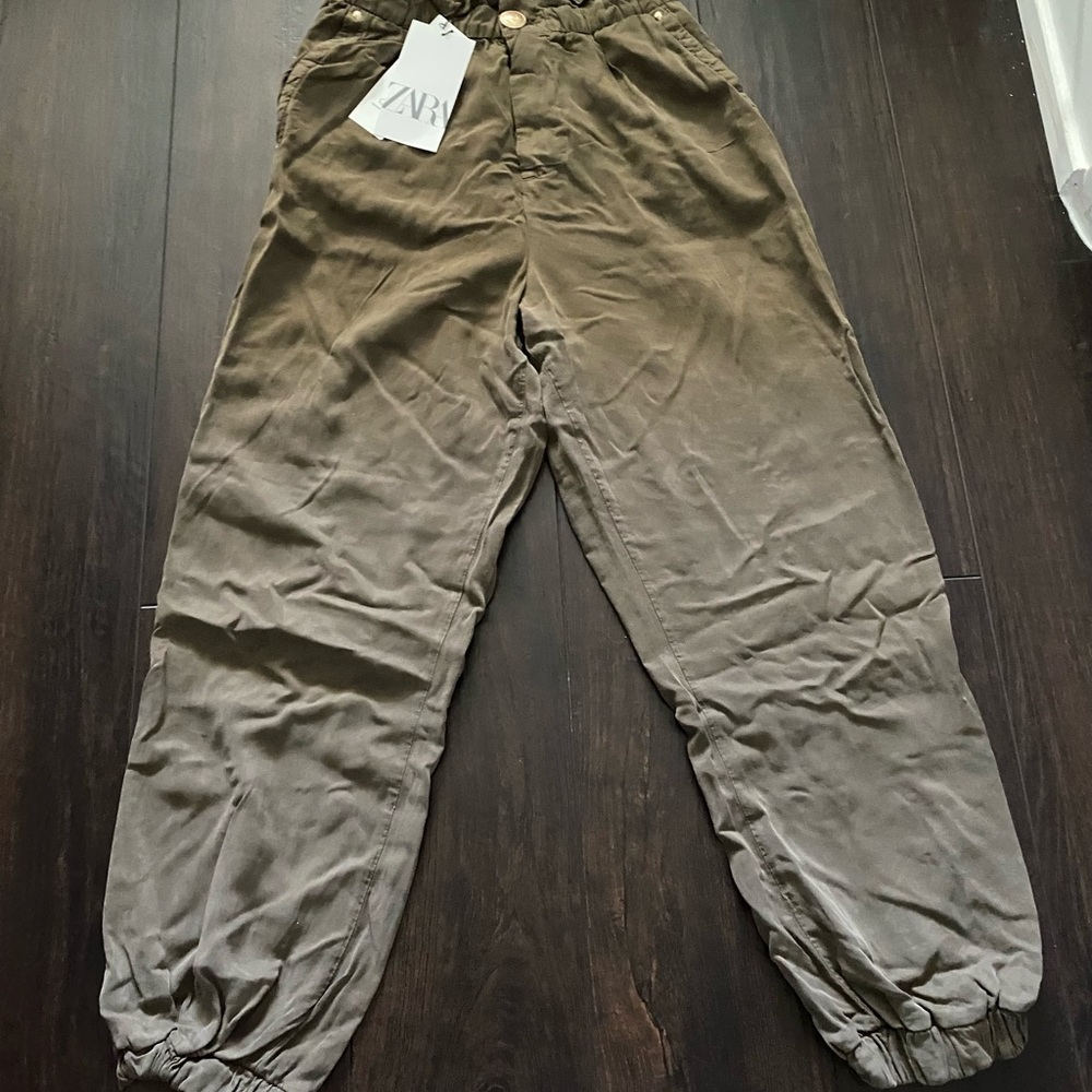 ZARA soft jogger ankle pants